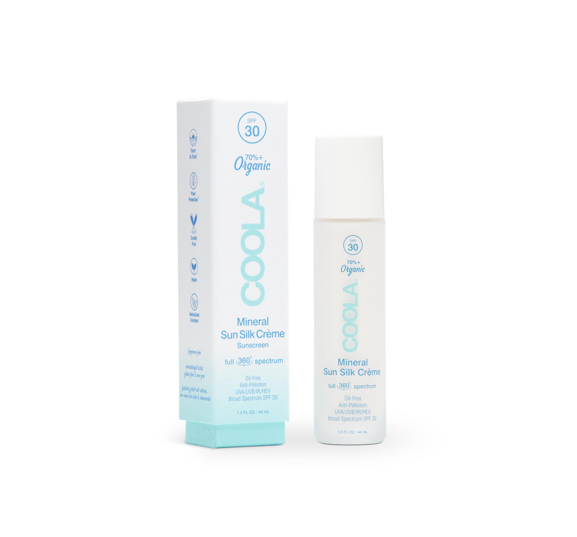 Full Spectrum 360° Mineral Sun Silk Crème Organic Sunscreen SPF 30
