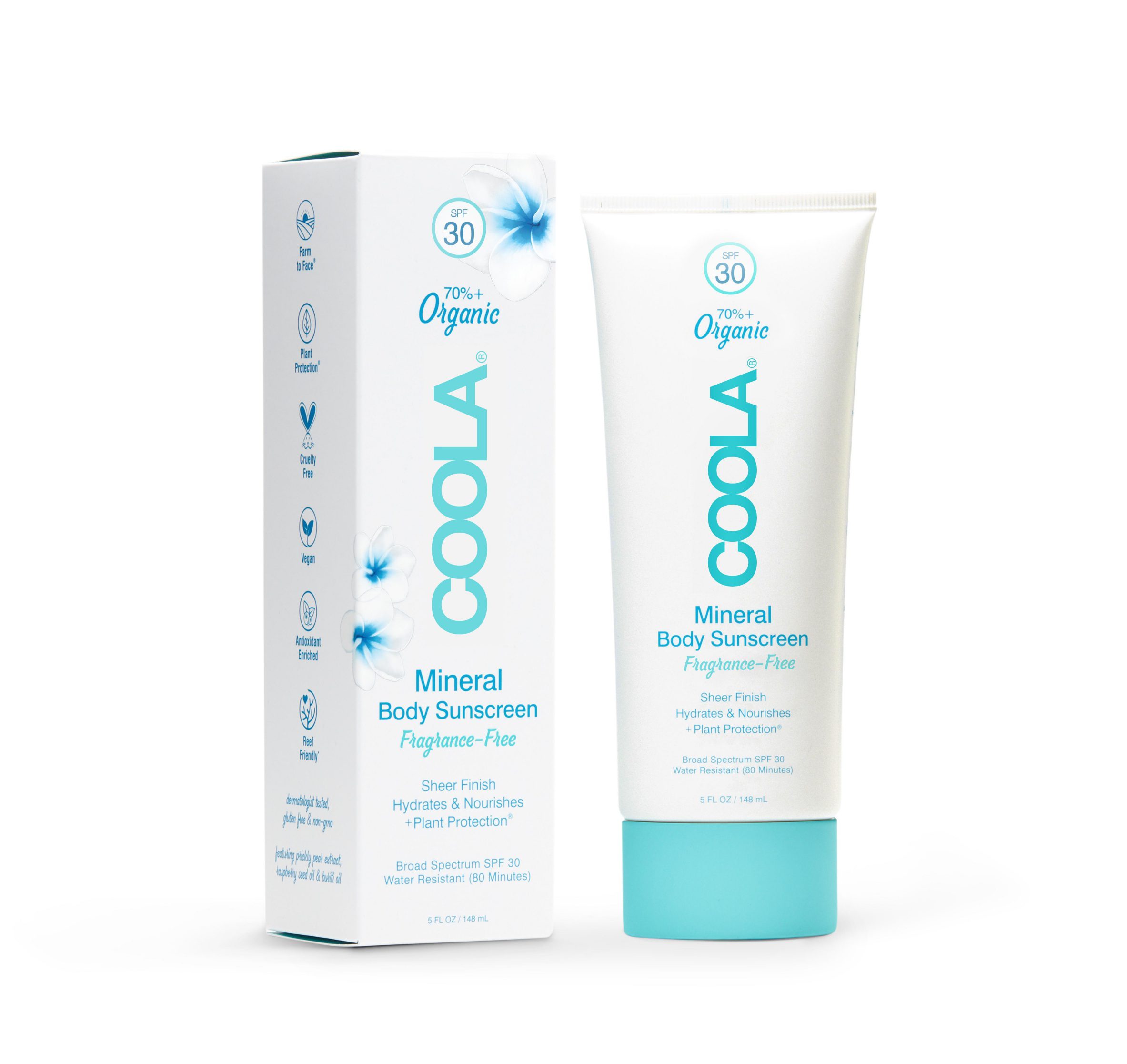 Mineral Body Sunscreen Lotion SPF 30 – Fragrance-Free